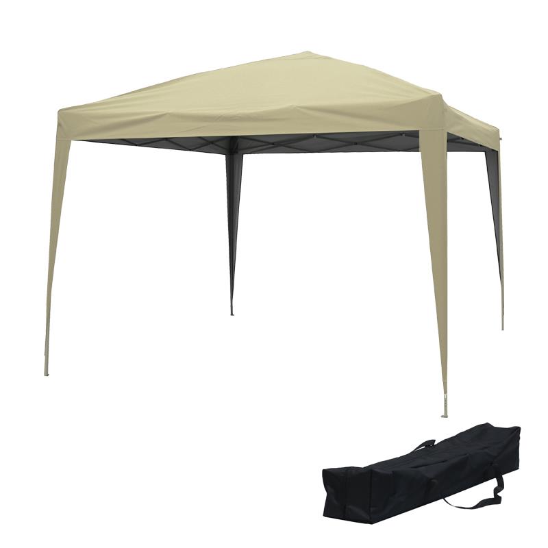 🔴DONNA GARDEN CARPA PLEGABLE ACERO 3X3 MTS. BEIGE DG1315