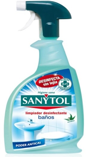 SANYTOL GEL LIMPIADOR DESINFECCION BAÑOS 750ML REF. 116155