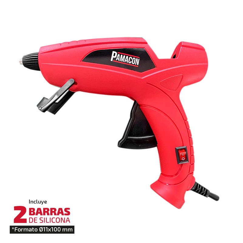 🔴PAMACON PISTOLA DE SILICONA ELECTRICA 60W PM1569
