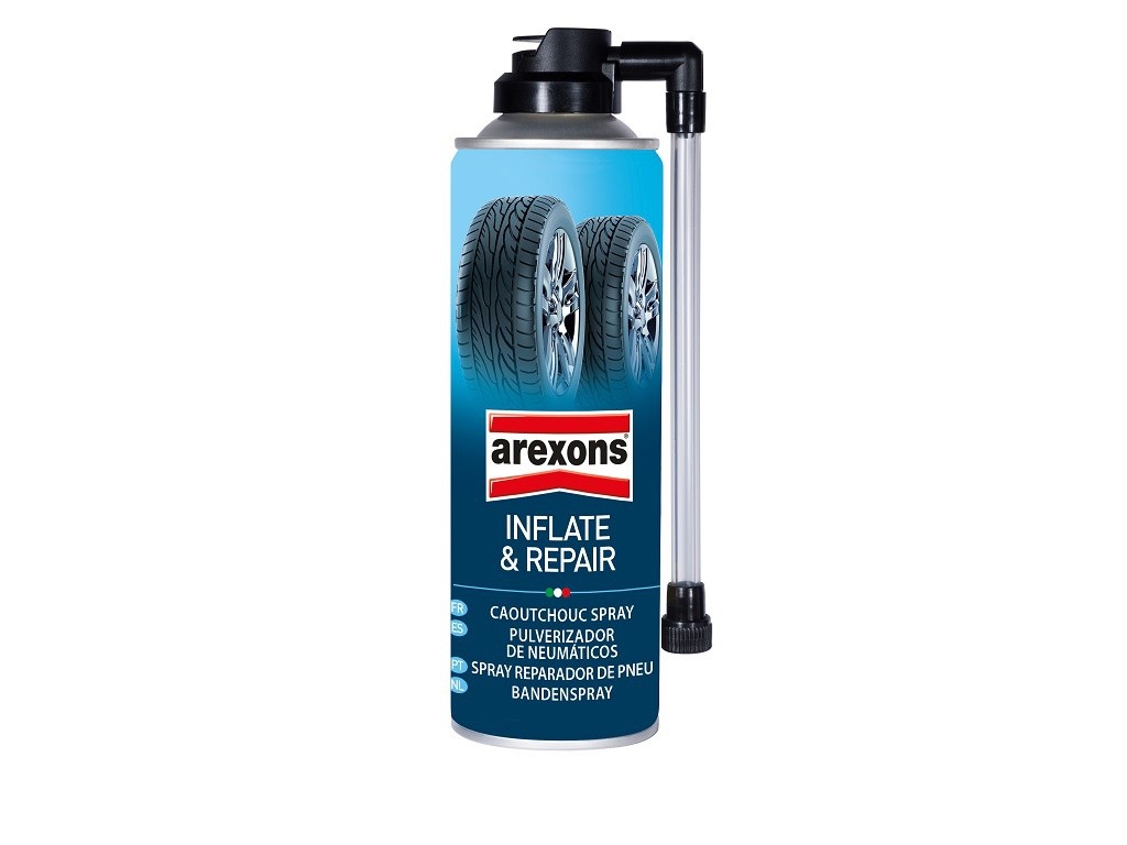 AREXONS SPRAY REPARADOR PINCHAZO COCHE INFLADOR 300ML REF. 142710