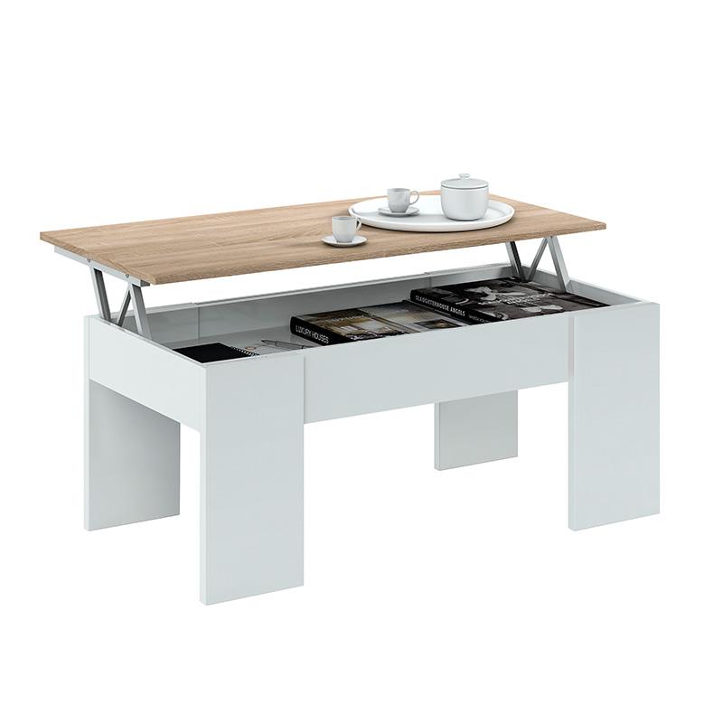 🔴MOMI MESA CENTRO ELEVABLE 45X100X50CM B. ARTIK/R CANARIAN 0F1640A