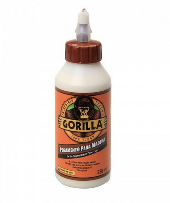 GORILLA COLA BLANCA PARA MADERA WOOD GLUE 236ML REF. 5034800