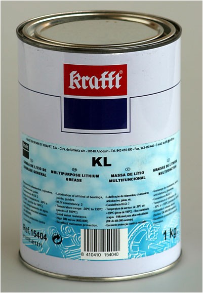 GRASA LUBRICANTE LITIO KRAFFT 2KG REF. 17596