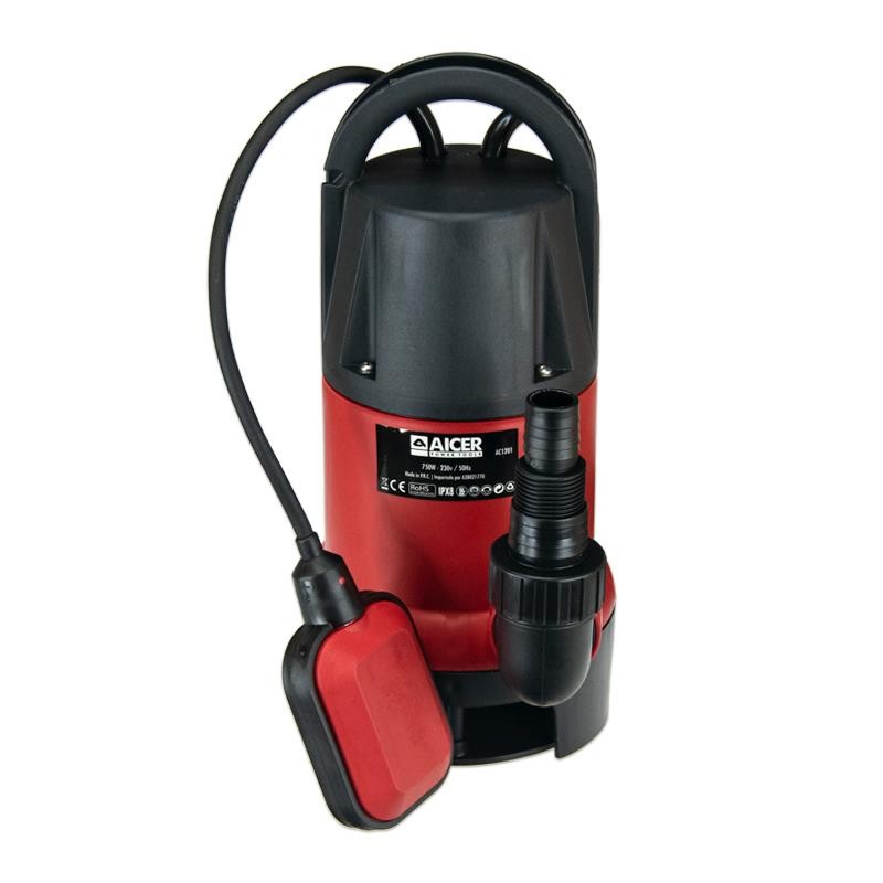 🔴AICER BOMBA PLASTICA SUMERGIBLE 750W AC1201