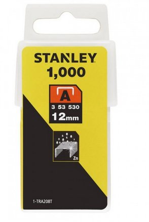 STANLEY GRAPA 12mm 1000pzas 1-TRA208T BK95355