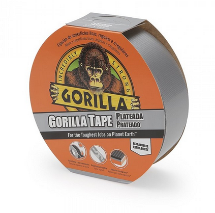GORILLA CINTA AMERICANA PLATA (32mts. x 48mm.) 3034300
