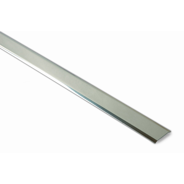 BRINOX TAPAJUNTAS MOQUETA 29MM INOXIDABLE ADHESIVO 100CM REF. B800404
