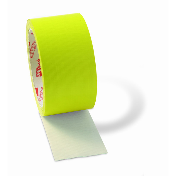 BRINOX- CINTA AMERICANA 50*10mts AMARILLO/FLUOR. REF. B61110A