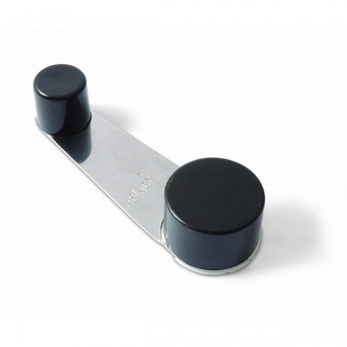 BRINOX-TOPE RETENEDOR ADHESIVO NEGRO B78270N