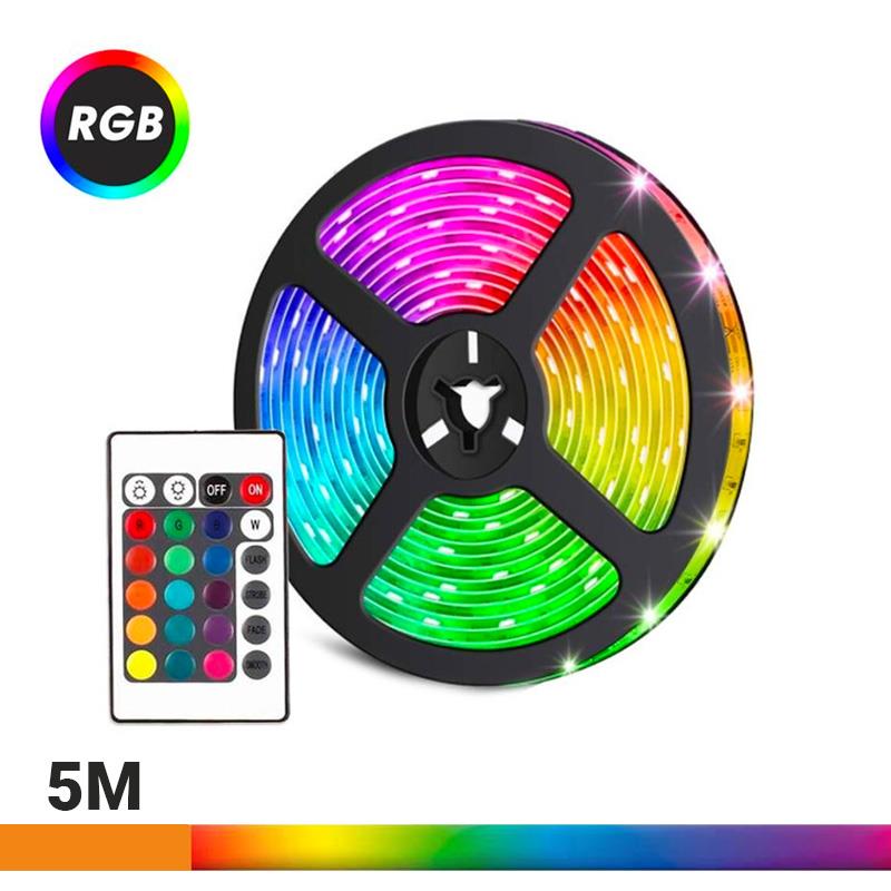 🔴AIRMEC TIRA DE LED MULTICOLOR 12V 5mts AM120885