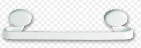 PLASTISAN-BARRA TOALLERO ELIPSE BLANC 50401