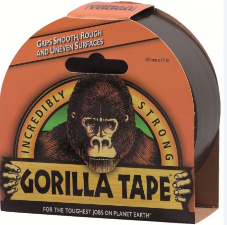 GORILLA CINTA AMERICANA NEGRA (11mts. x 48 mm.) 3034020
