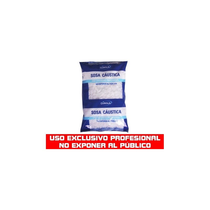 SOSA CAUSTICA PAQUETE 1KG REF. 485003 8428033001016