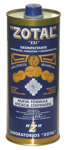 ZOTAL PURO  AROMA LIMON 1lts