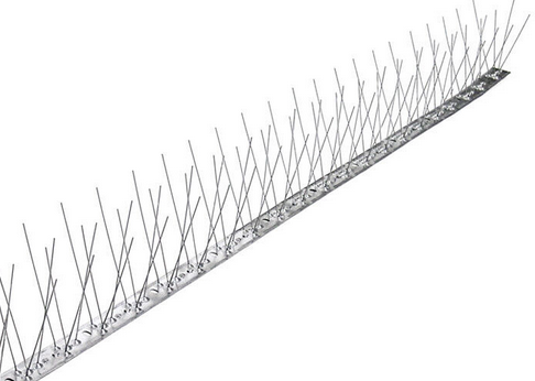 UD. PROTEGE MUROS ANTIPALOMAS INOX 100x8 REF. CE073