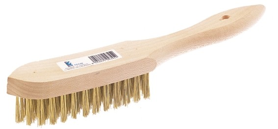 FECIN CEPILLO ALAMBRE ACERO C/MANGO MADERA 3 HILERAS REF. 63787