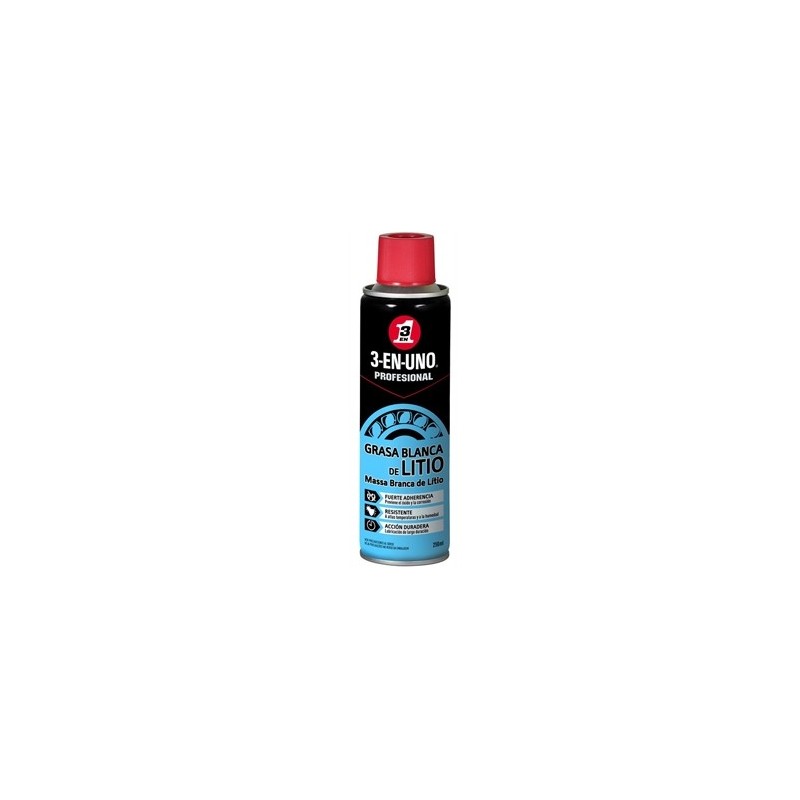 3-EN-UNO GRASA BLANCA DE LITIO 250ml