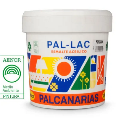 PAL-LAC ESMALTE ACRILICO BLANCO SATINADO 4lts