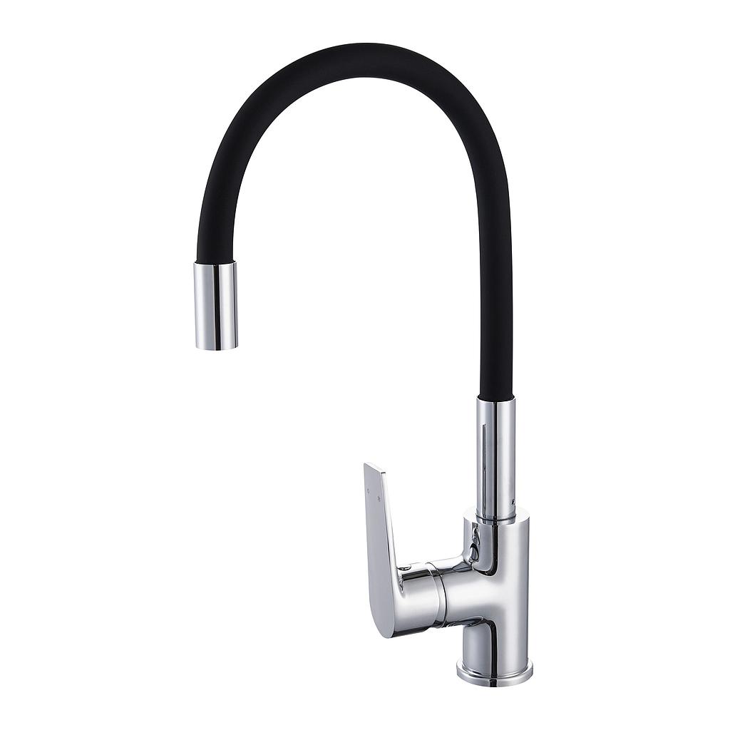 MONOMANDO COCINA ARTIC CAÑO FLEXIBLE SERIE BLACK REF. 47992