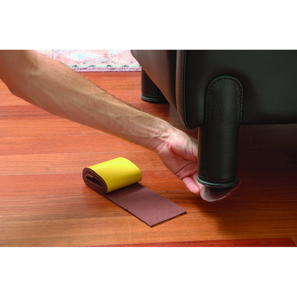 BRINOX CINTA FIELTRO ADHESIVO MARRON 85MM X 1MT REF. B62760M